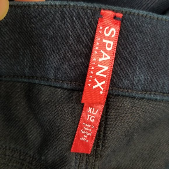 NWT SPANX Jean-ish Denim Jegging - Picture 8 of 10